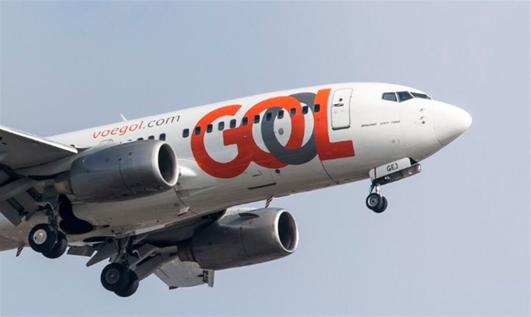 Aeronave Gol Linhas Aéreas.